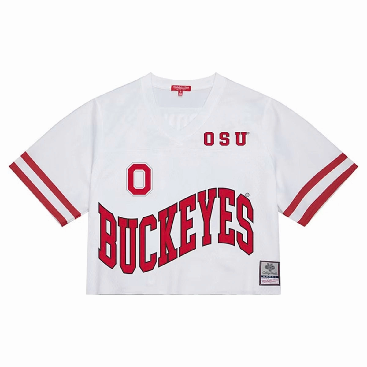 Gym Companion Mitchell & Ness NCAA Cropped Fashion Jersey Ohio State