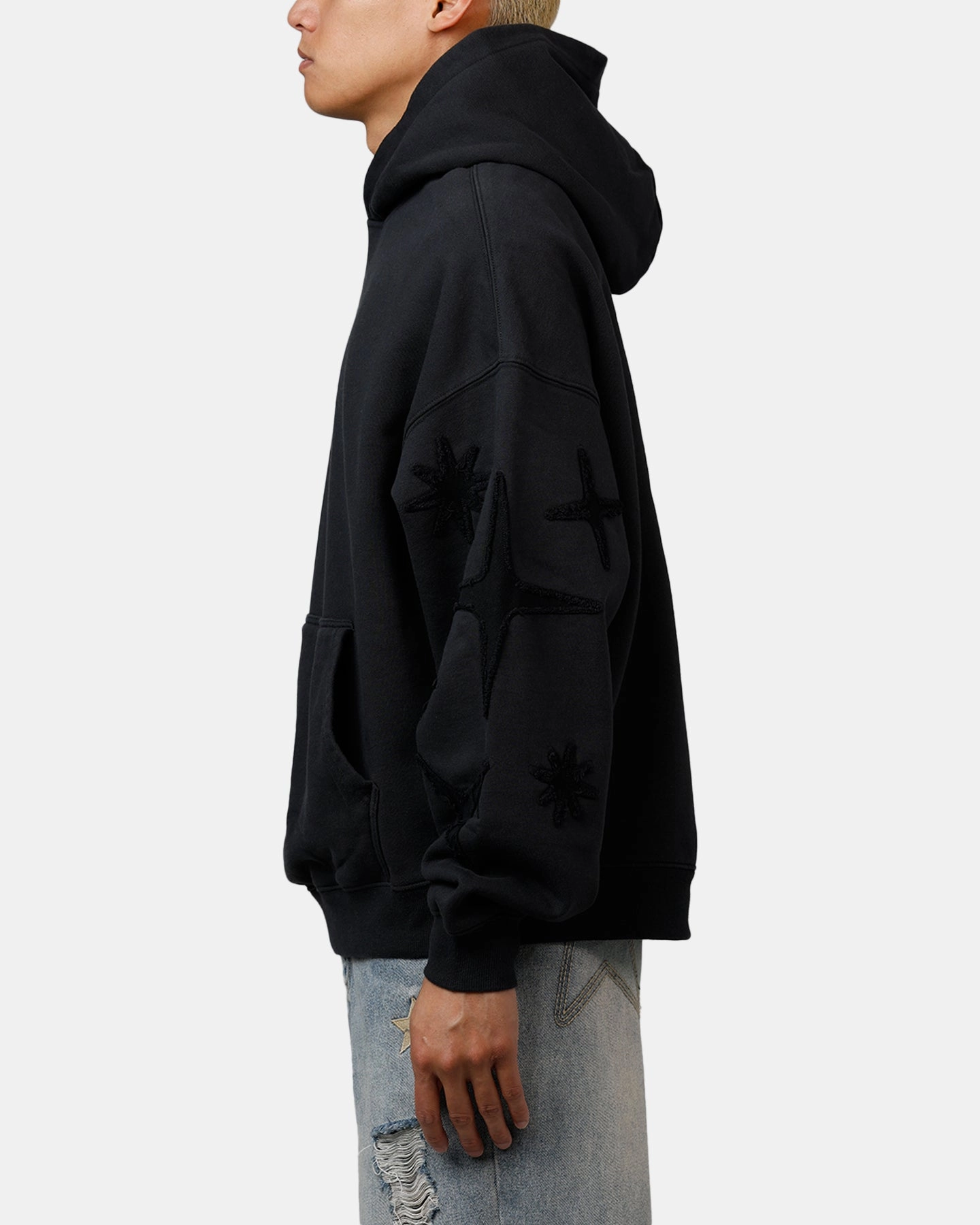 Tradition Mitchell & Ness New York Yankees Starburst Hoodie Faded Black