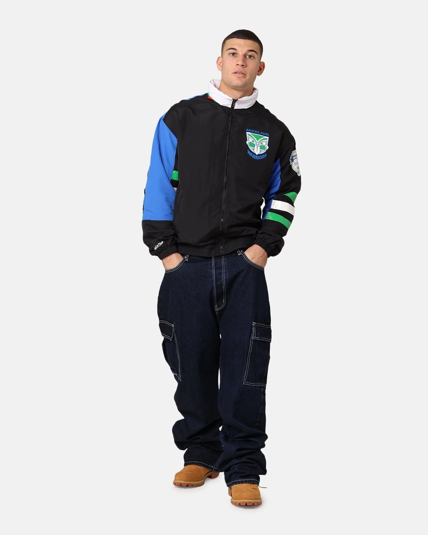 Heat Control Mitchell & Ness New Zealand Warriors Inaugural Season Spray Jacket Multicolour