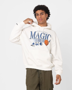 Travel Essential Nightwear Mitchell & Ness Orlando Magic Swish Hoodie Vintage White