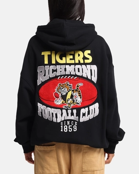 Mitchell & Ness Richmond Tigers Team Hoodie Solid Black cruelty - free Functional Design