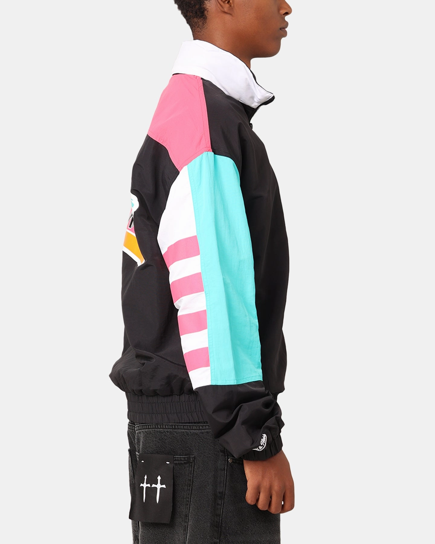 Mitchell & Ness San Antonio Spurs 'Spurs 2014 Champs' 25th Anniversary Jacket Multi artists