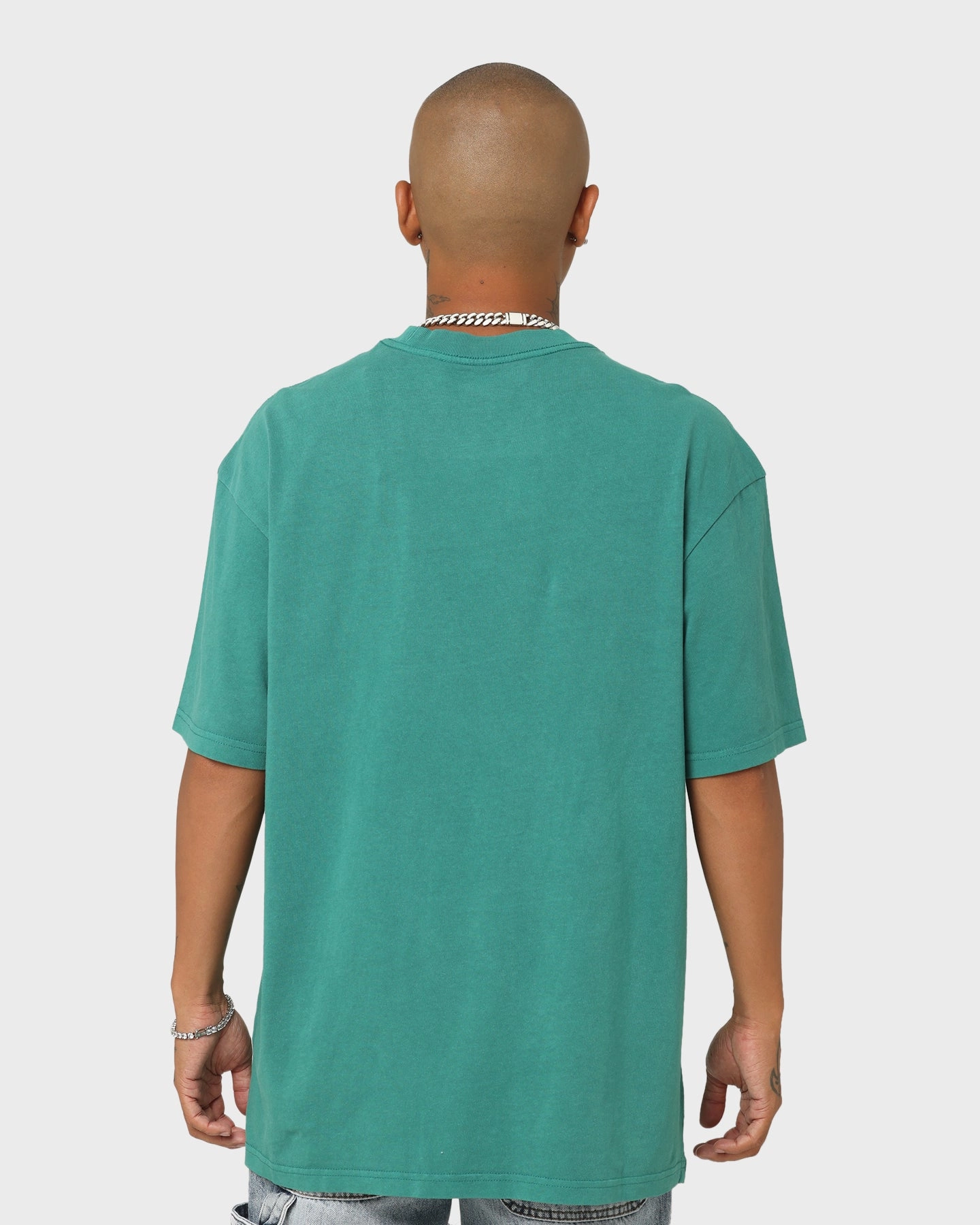 Comfy Casual Mitchell & Ness Seattle SuperSonics Shawn Kemp Caricature Vintage T-Shirt Faded Green