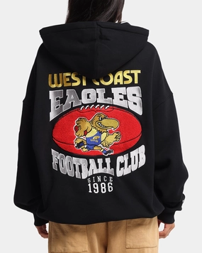 UltraThinLayer beachgoer Mitchell & Ness West Coast Eagles Team Hoodie Solid Black