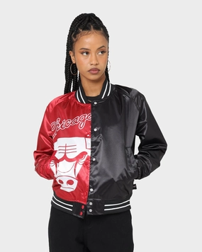 Compression Storage Sack Trail Use Mitchell & Ness Women's Chicago Bulls Big Face 5.0 Satin Jacket Red