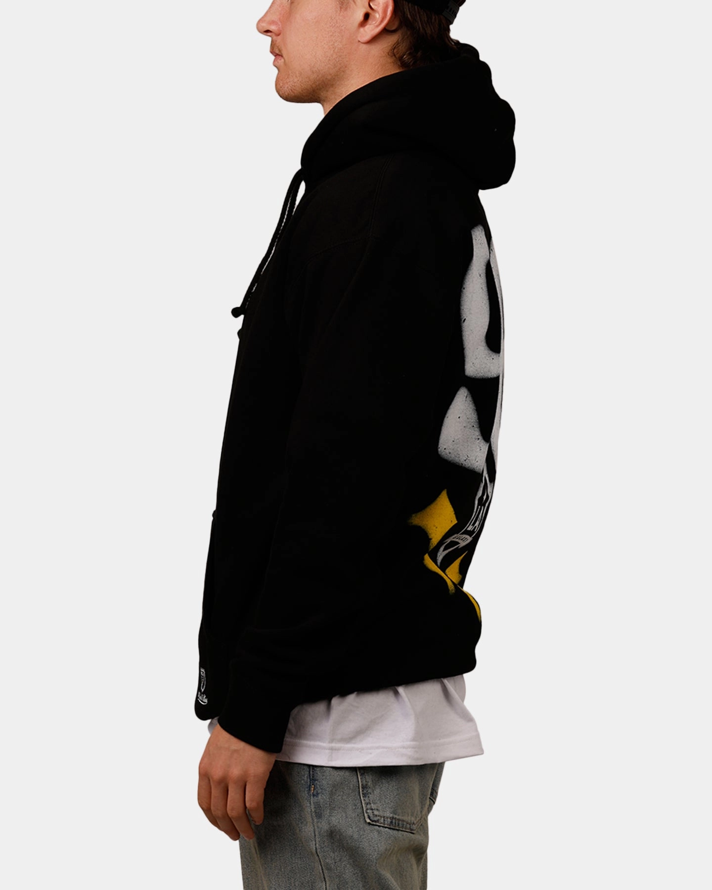 police officers Mountain Mitchell & Ness X Los Angeles Galaxy X Culture Kings Spraypaint Hoodie Black