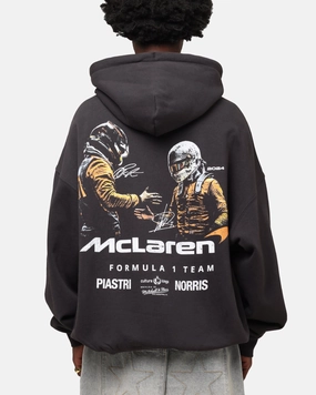 sunny Mitchell & Ness X Mclaren Teammates Hoodie Faded Black