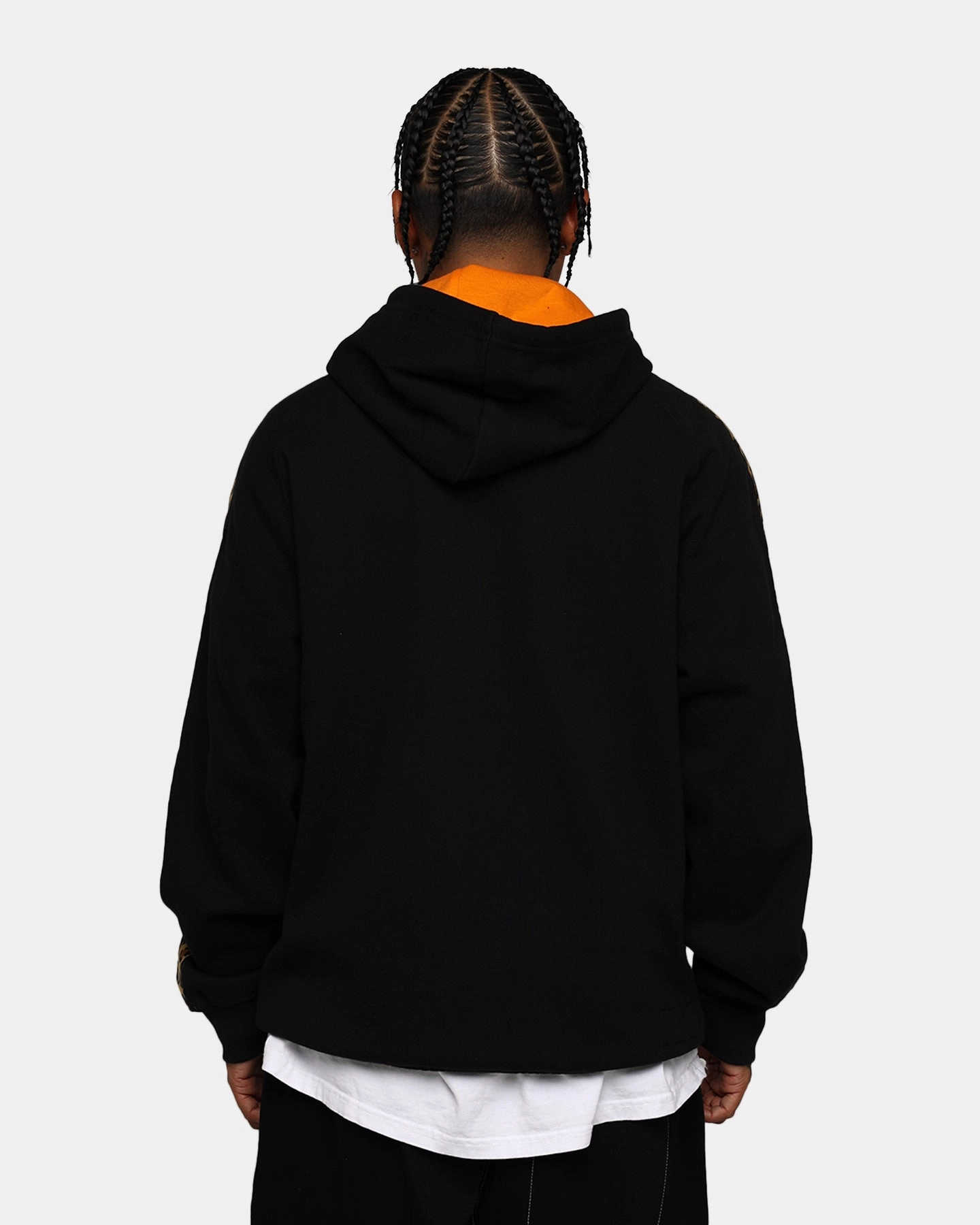 Mitchell & Ness X McLaren X Culture Kings Las Vegas Collection Big Logo Fleece Hoodie Black sports practice Cool Climate