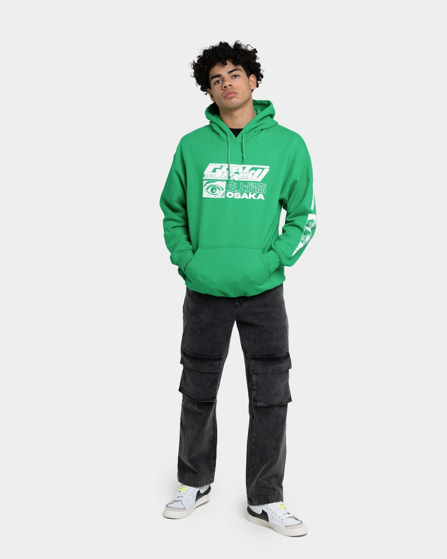Seamless Integration Goat Crew Osaka Hoodie Green
