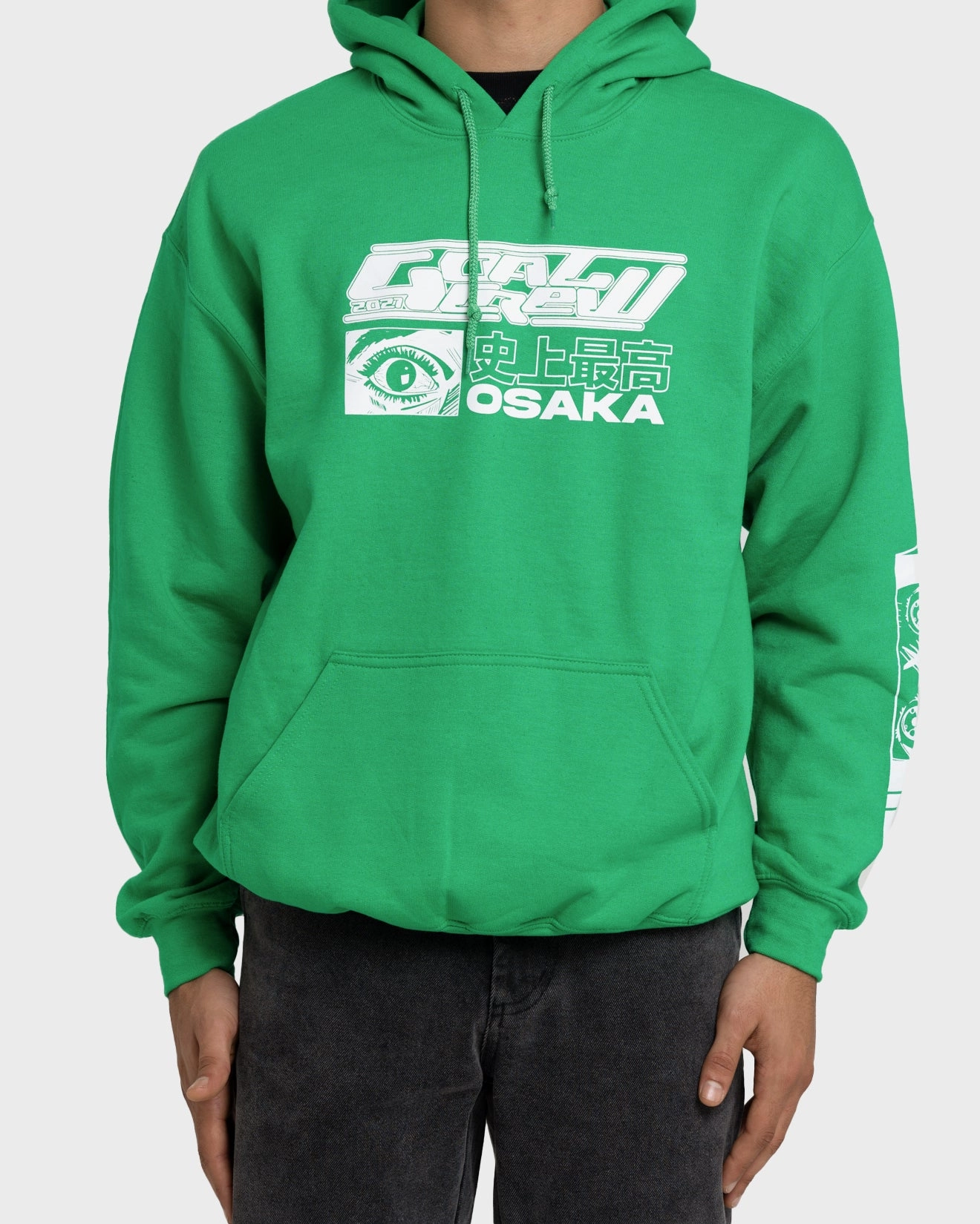 actors Goat Crew Osaka Hoodie Green