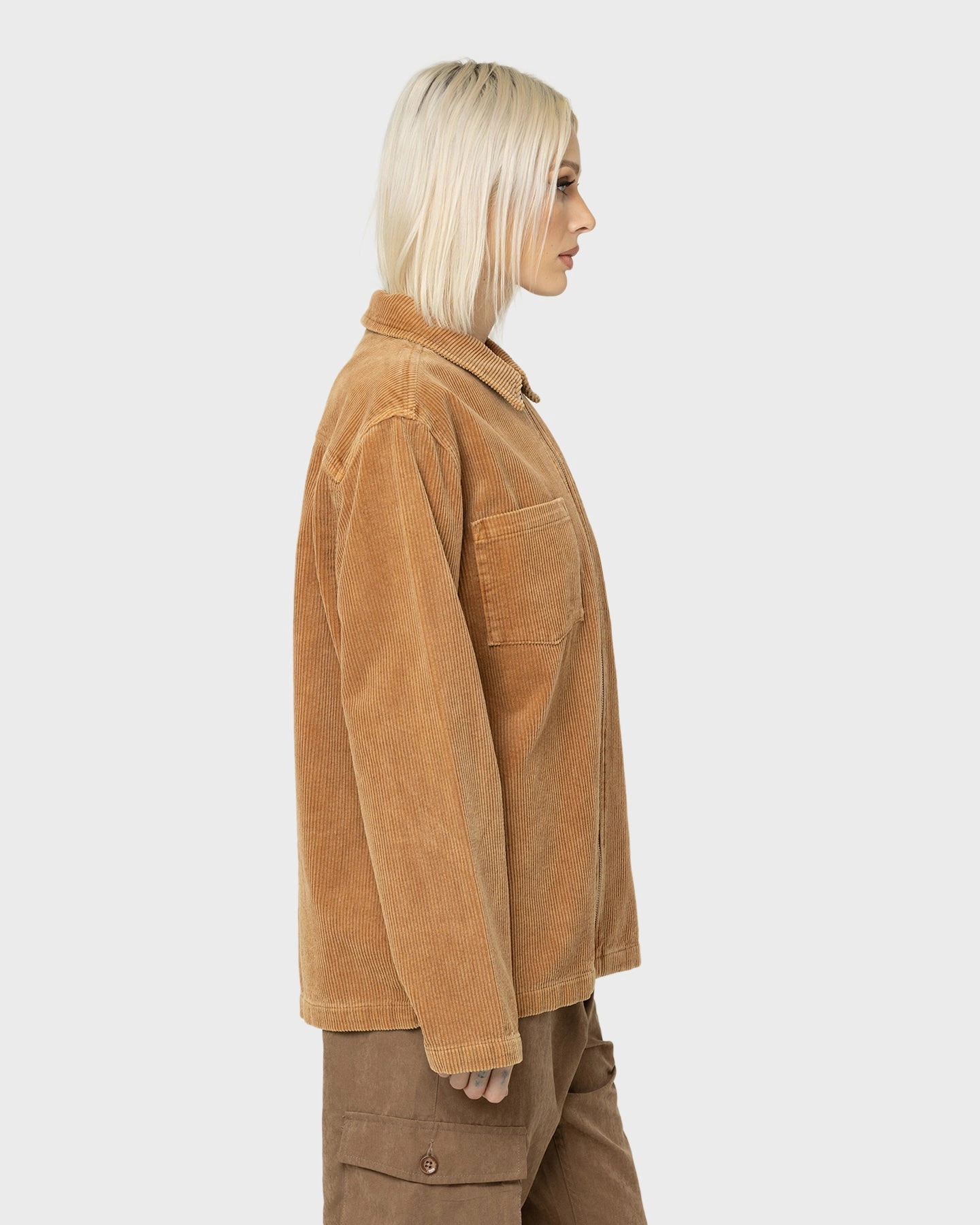 Trendy Outerwear Stussy Tyler Corduroy Jacket Hazel