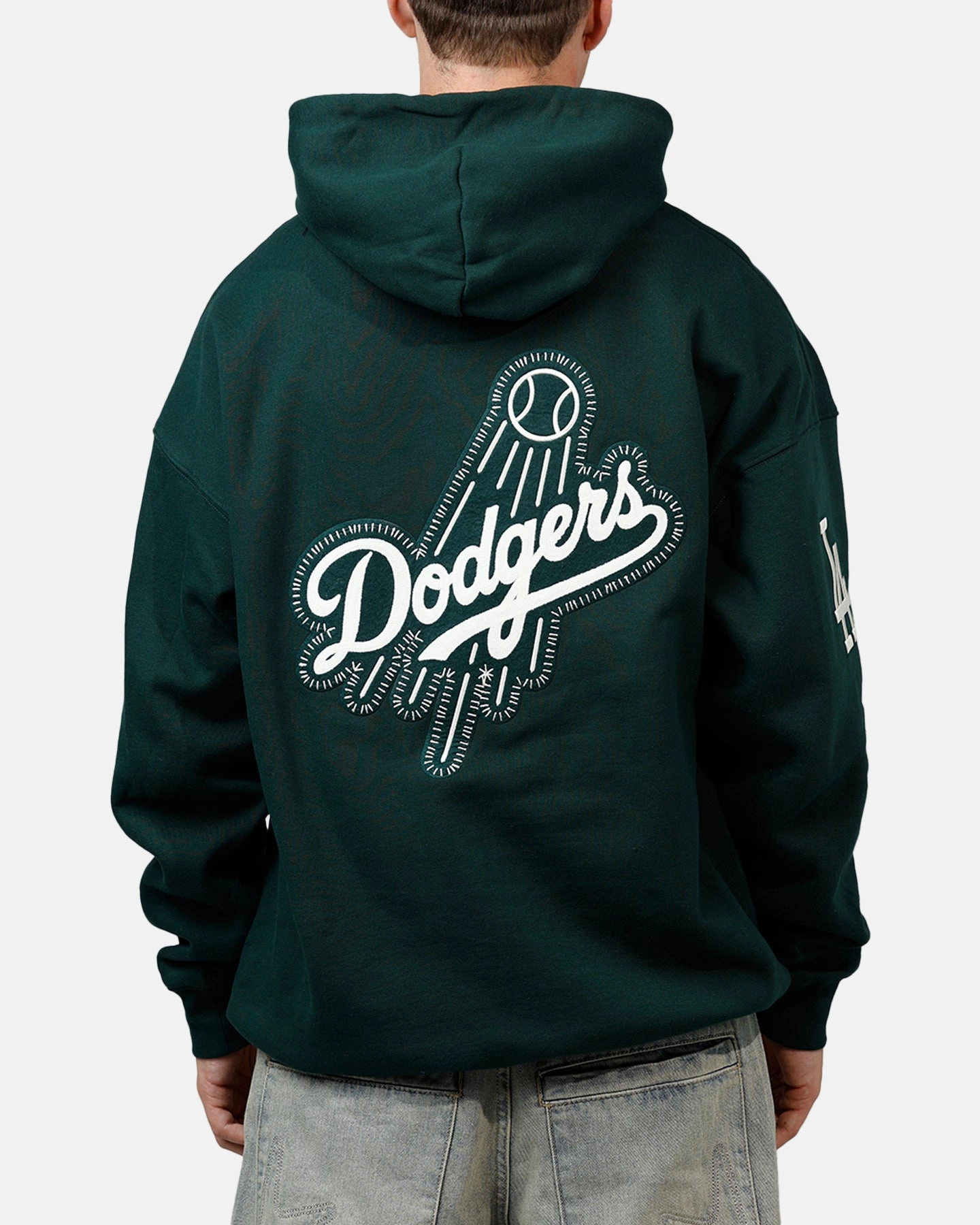 Picture doctors Pro Standard Los Angeles Dodgers Tapestry 2.0 Hoodie Dark Green