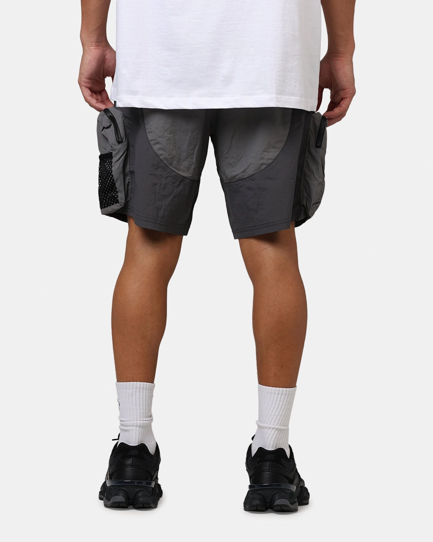 MNML Active Cargo Shorts Black Effortless Style Fashion Forward