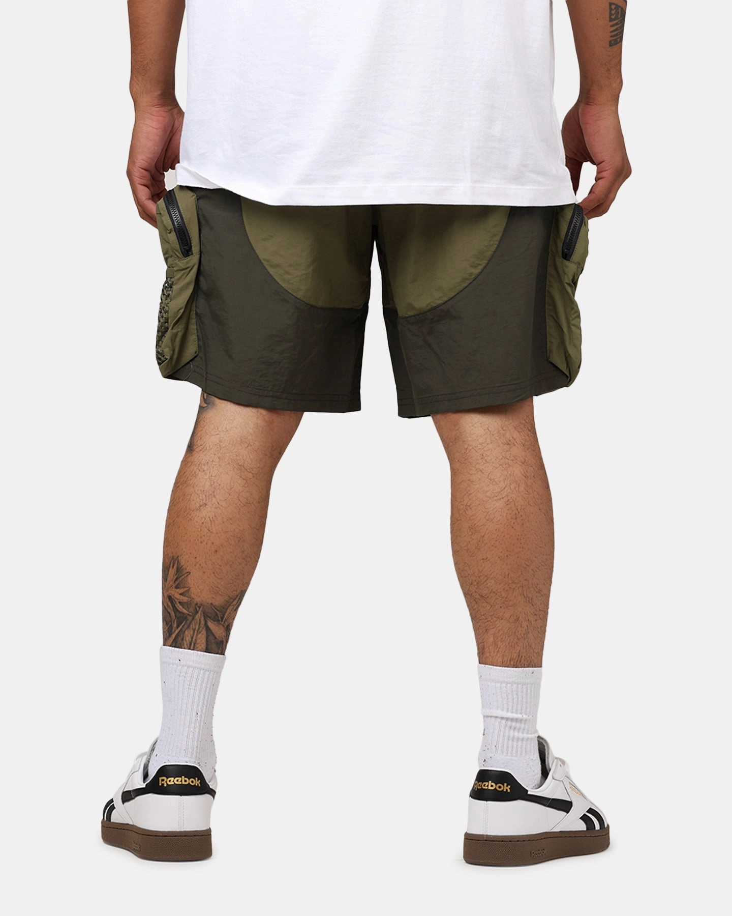 Zero Bulk Packaging MNML Active Cargo Shorts Olive