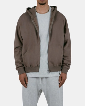 MNML Basic Zip Up Hoodie Brindle Sports Jacket Modern