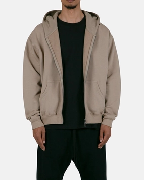 MNML Basic Zip Up Hoodie Earth Create Sanction