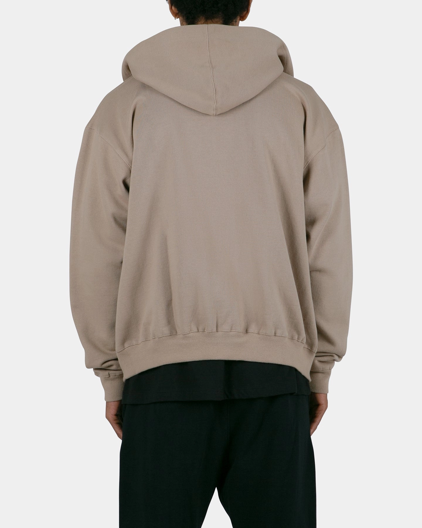 All Weather Protection hypoallergenic MNML Basic Zip Up Hoodie Earth