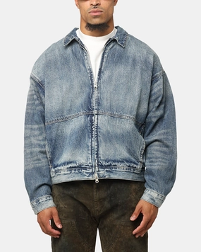 MNML Denim Choir Coat Vintage Blue Christmas outfit