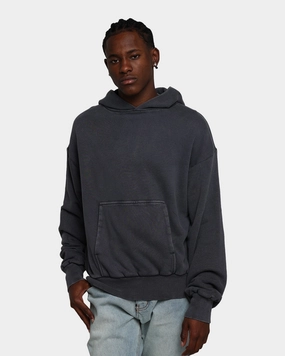 Everyday Comfort Personalized MNML Double Layer Hoodie Vintage Black