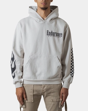 MNML Endurance Hoodie Light Grey Heat Windproof Barrier Design suburban residents