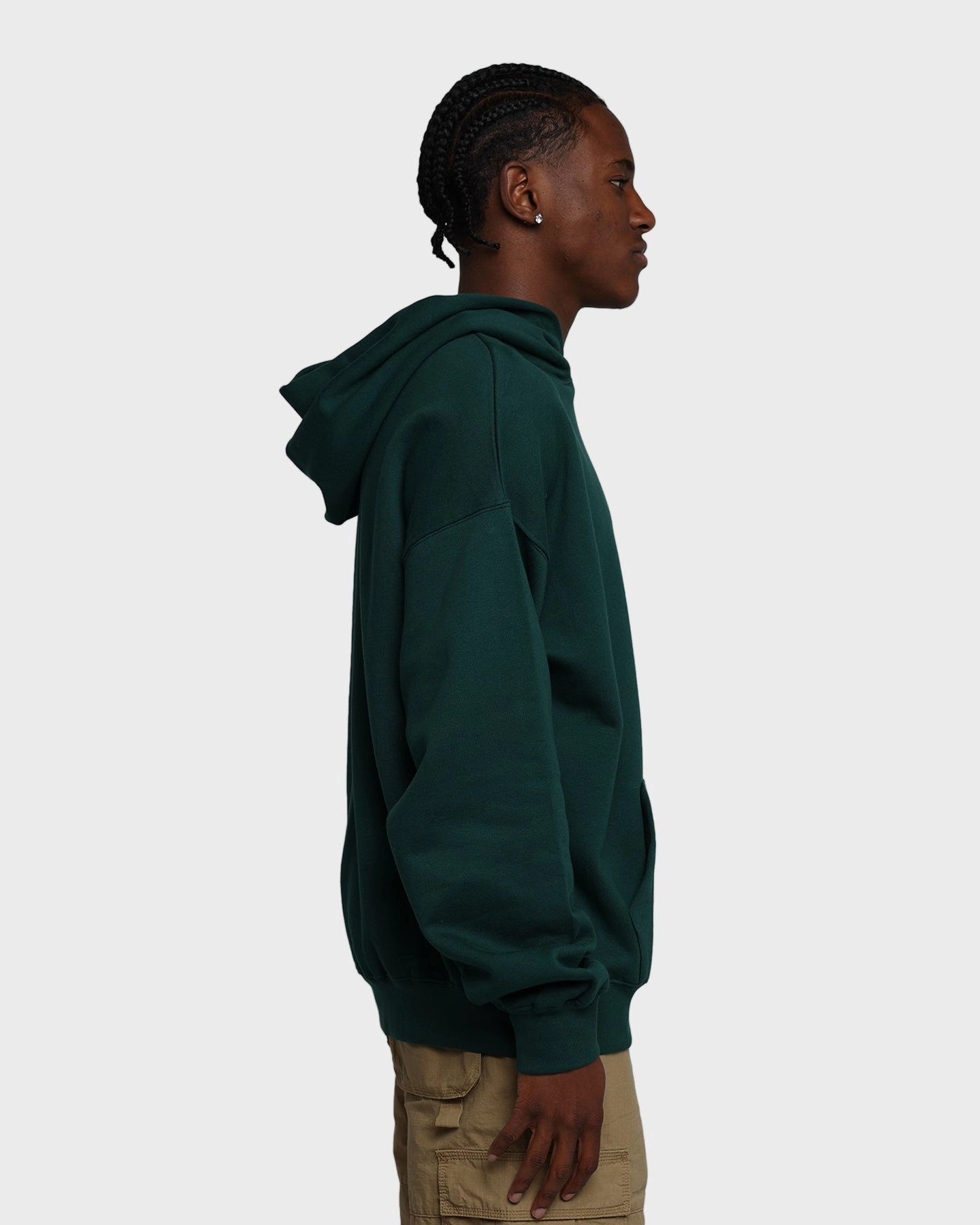 MNML Everyday Hoodie Green Handmade