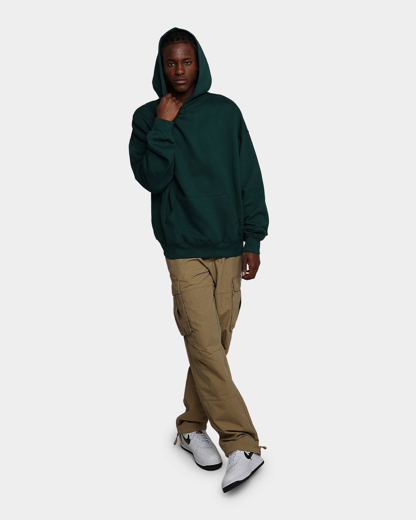 MNML Everyday Hoodie Green Serve