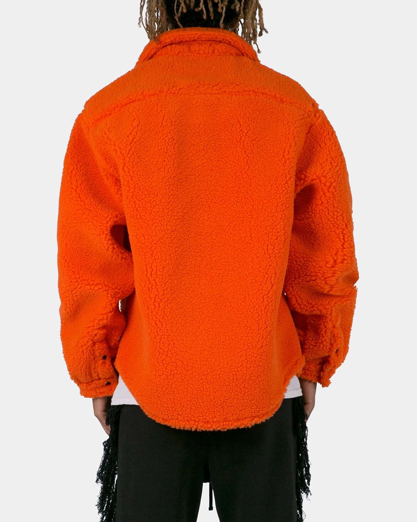 Nail-polish MNML Jewel Sherpa Jacket Orange