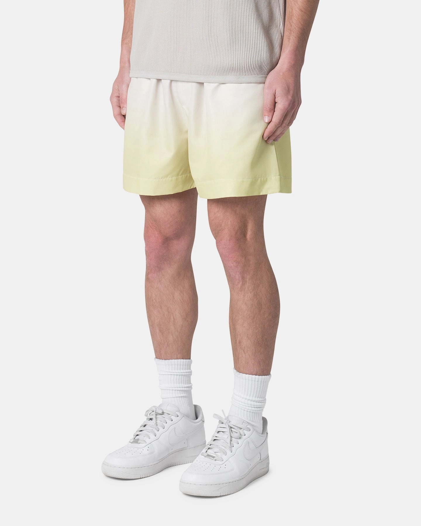 MNML Ombre Summer Shorts Light Yellow DurableStitching Beach essential