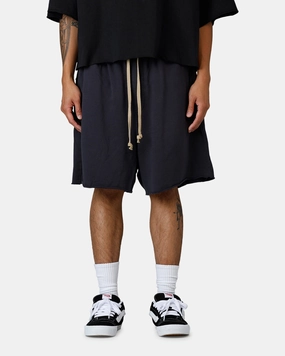 MNML Oversized Cargo Sweat Shorts Rust TemperatureRegulating