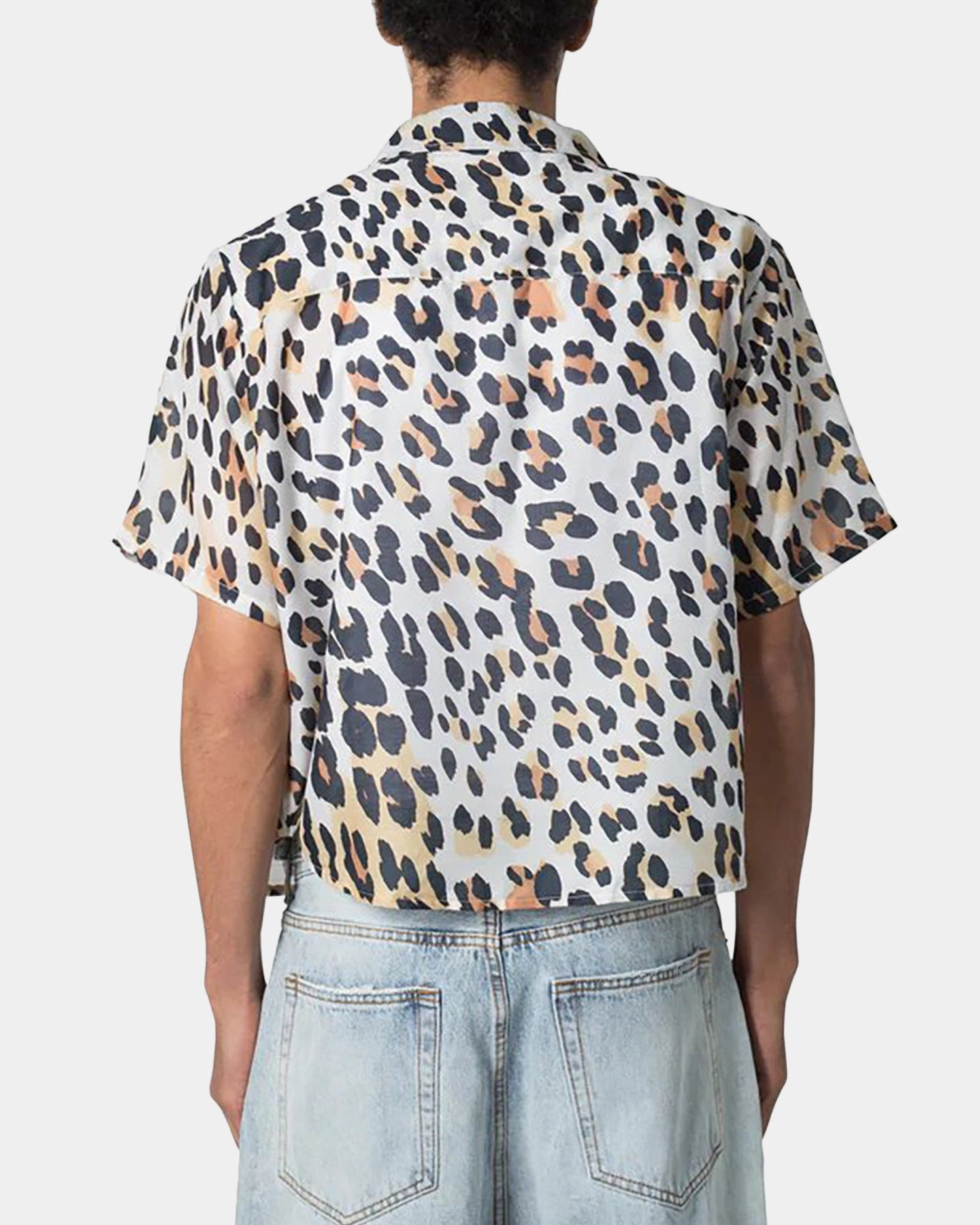 MNML Painted Leopard Short Sleeve Shirt Multi Fashionable Pick