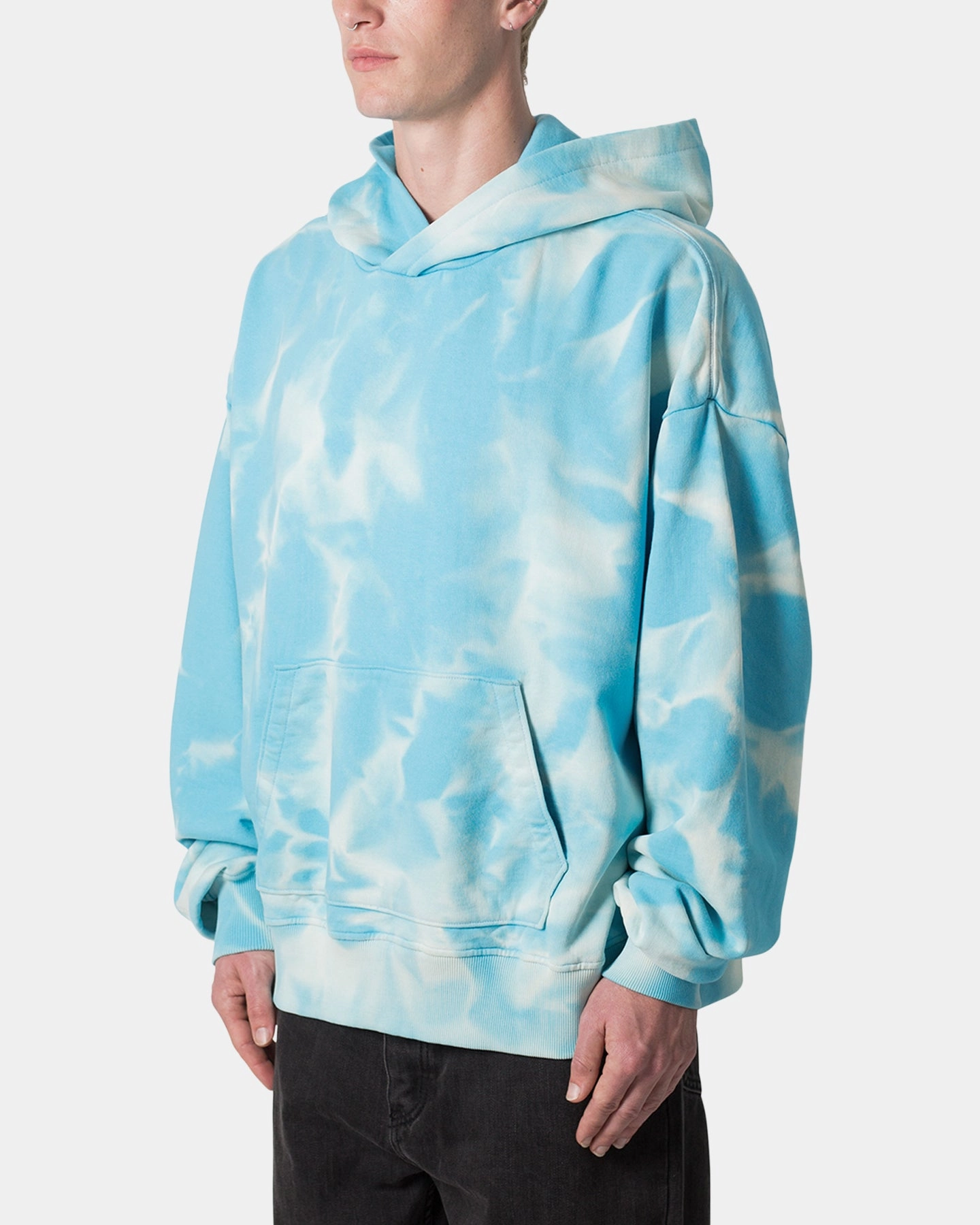 MNML Plur Hoodie Blue Clock