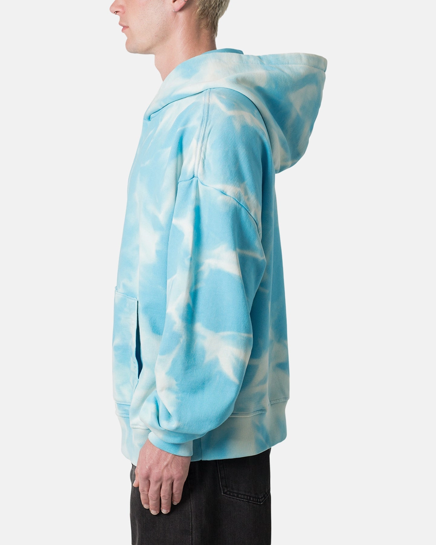 Seamless Seams MNML Plur Hoodie Blue