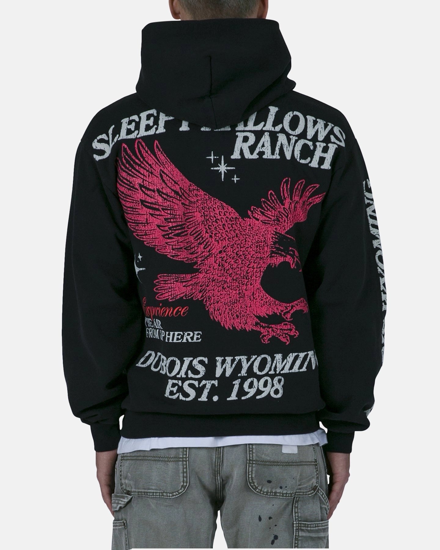 suitable for cultural festivals MNML Sleepy Hallows Hoodie Off Black
