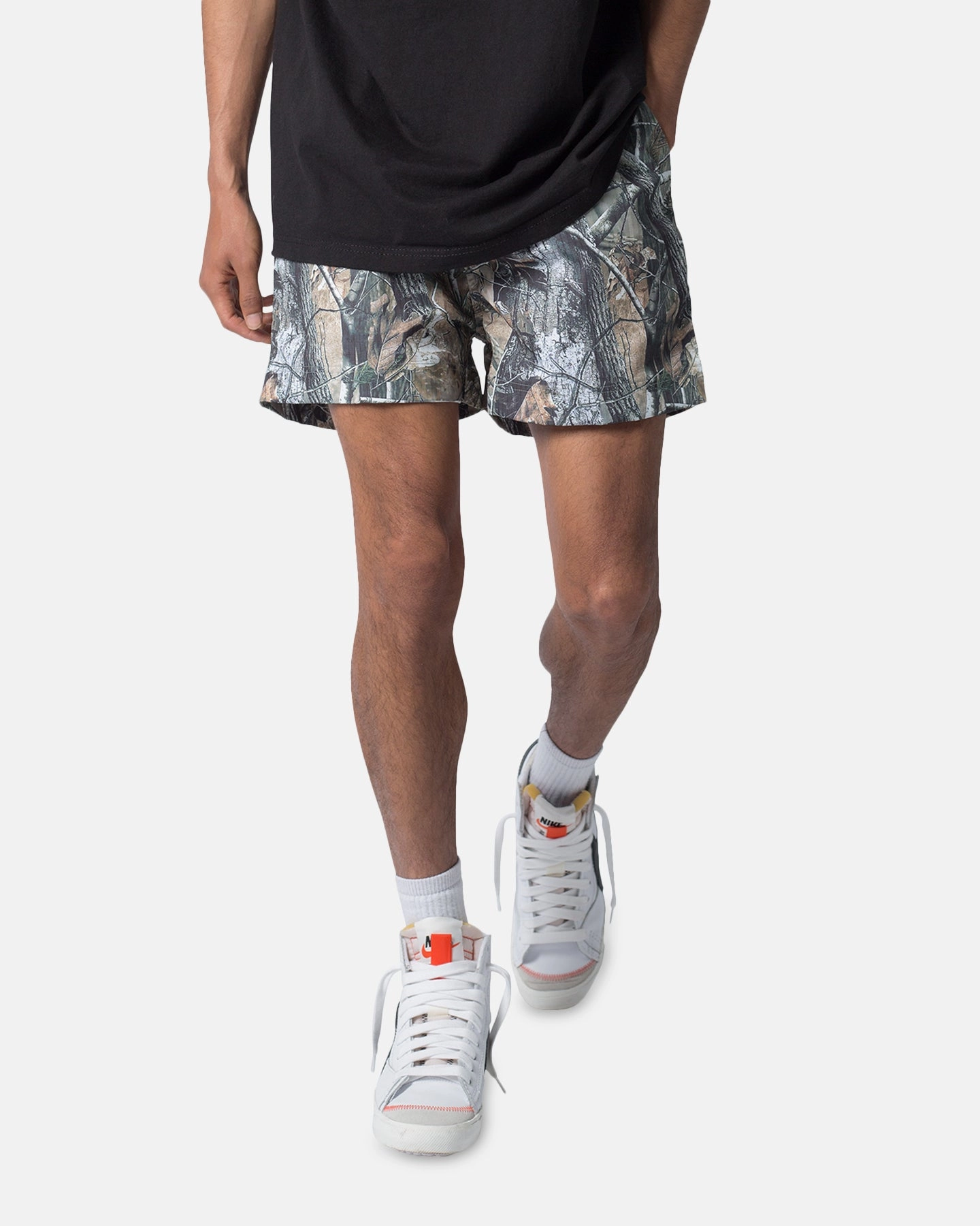 Moisture Wicking Technology MNML Summer Shorts Branch Camo