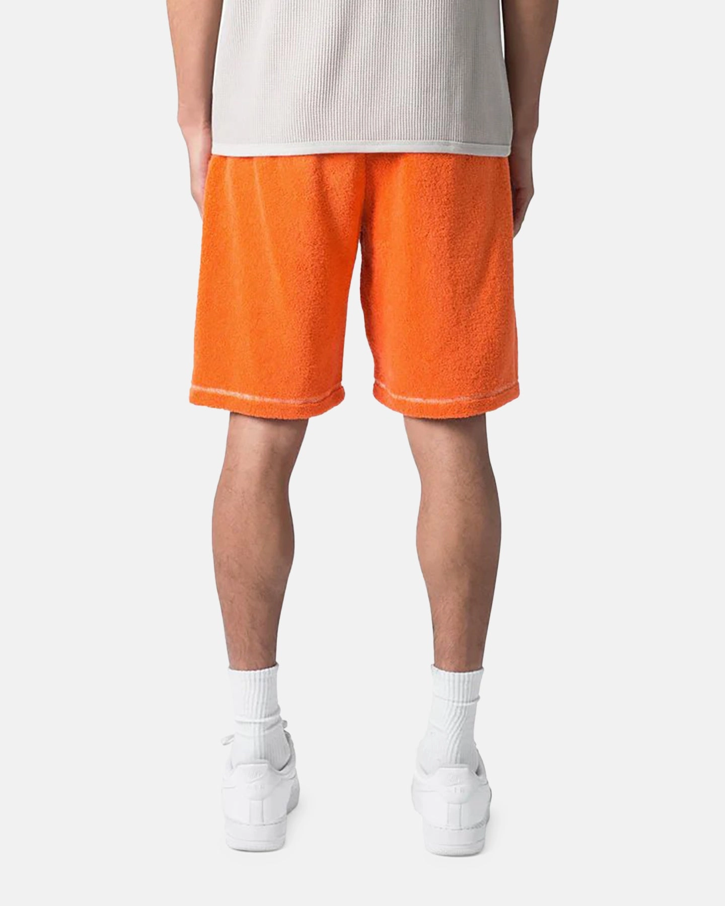 Zipper pockets MNML Terry Cloth Shorts Orange
