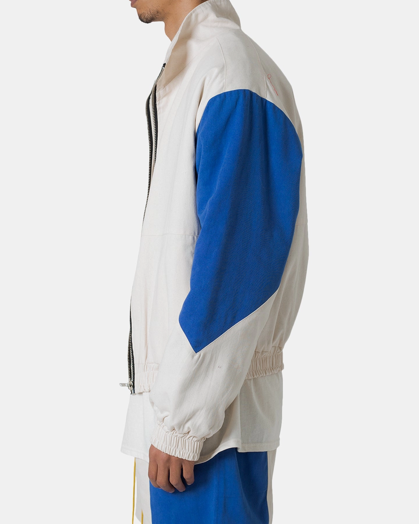 Defy MNML Twill Racing Jacket Blue/White