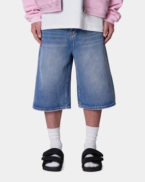 Nylon shorts Outdoor Comfort MNML Ultra Baggy Denim Shorts Raw Blue