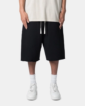 MNML Ultra Baggy Sweat Shorts Black Outdoor Vibe Eco-friendly