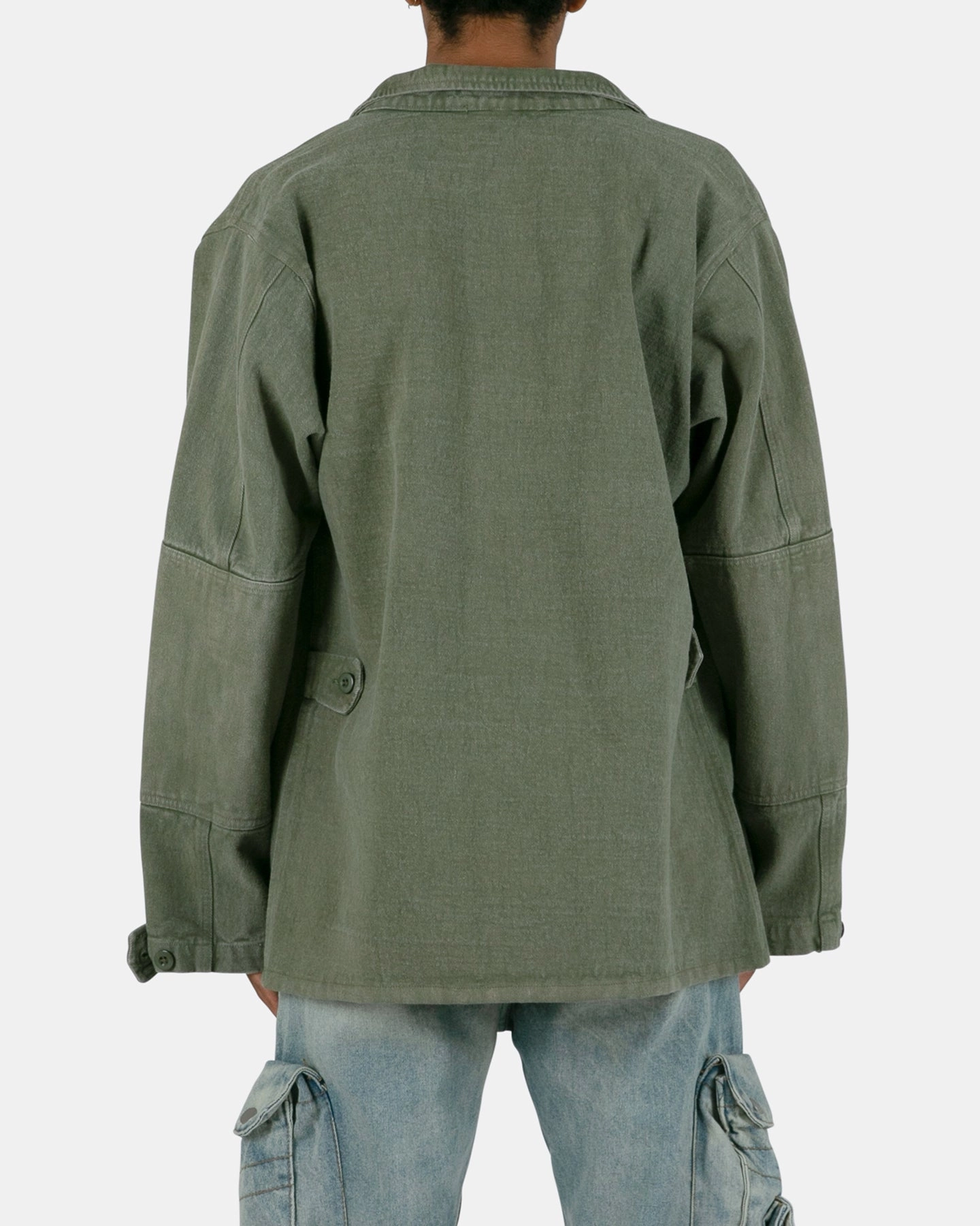 suitable for community activities Mother's Day MNML Vintage Army Jacket Olive