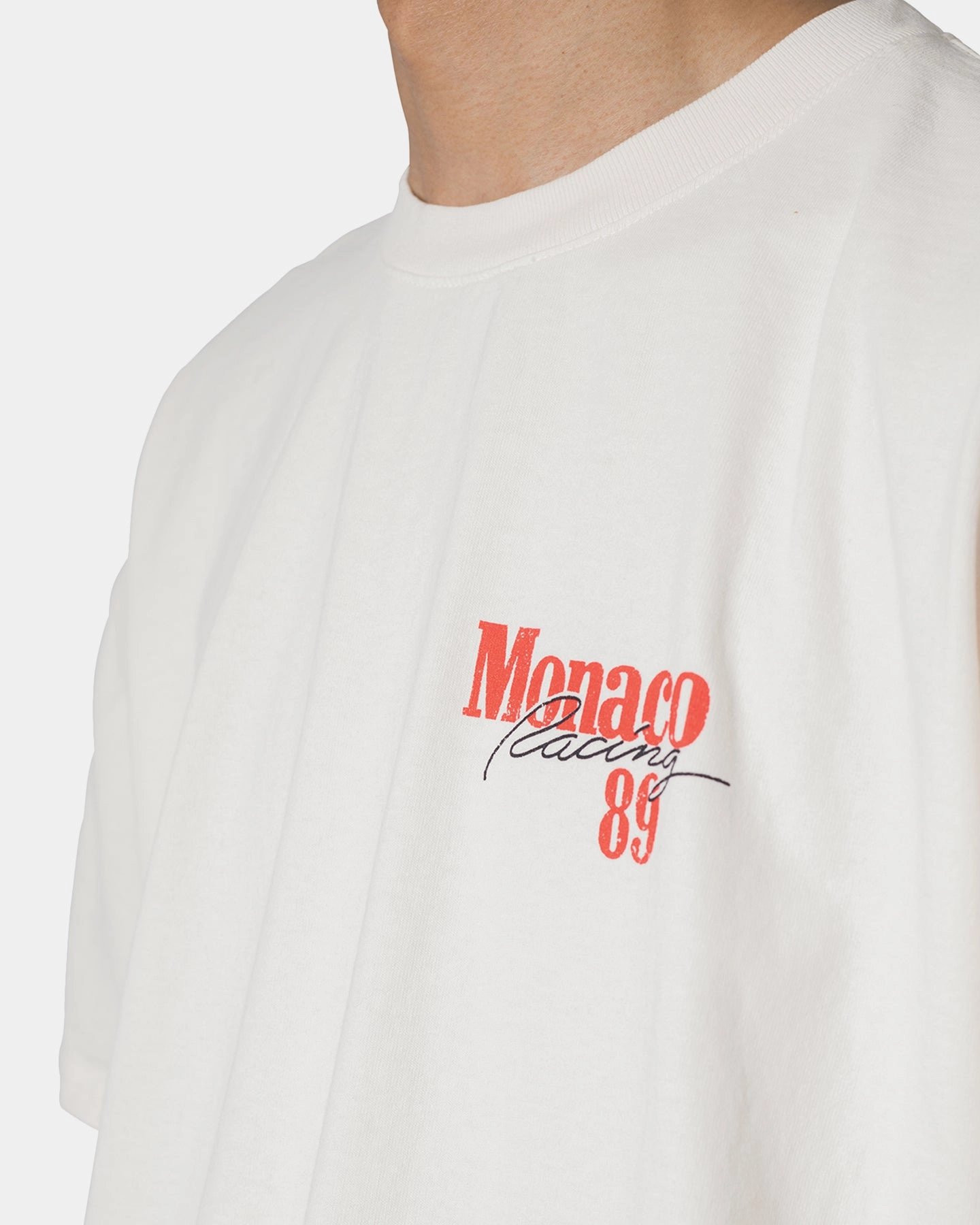 MNML Vintage Monaco T-Shirt Off White Stretch Fabric Technology HeatResistantMaterial