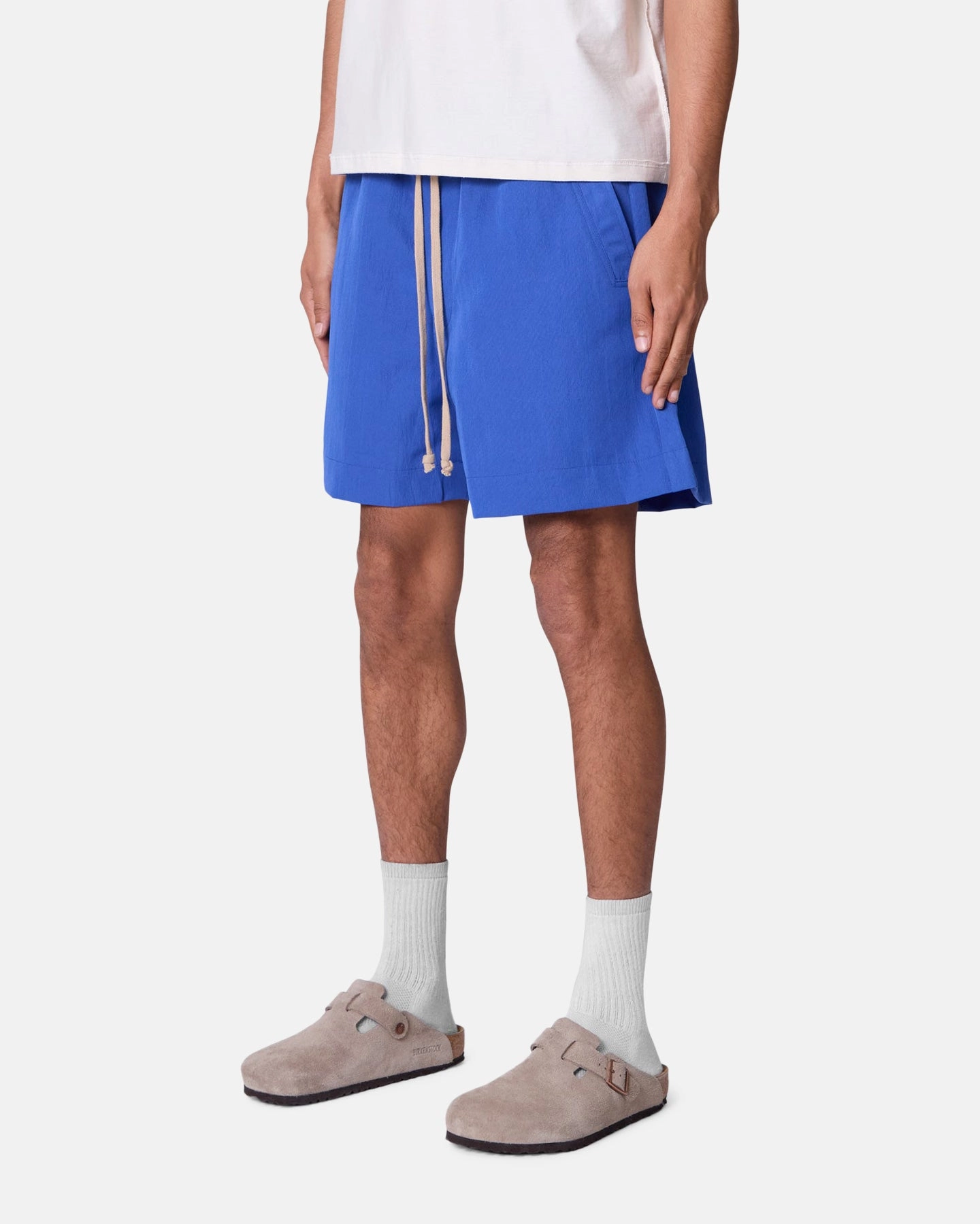 Non Irritating Tags Luxury Feel MNML Weimar Shorts Blue