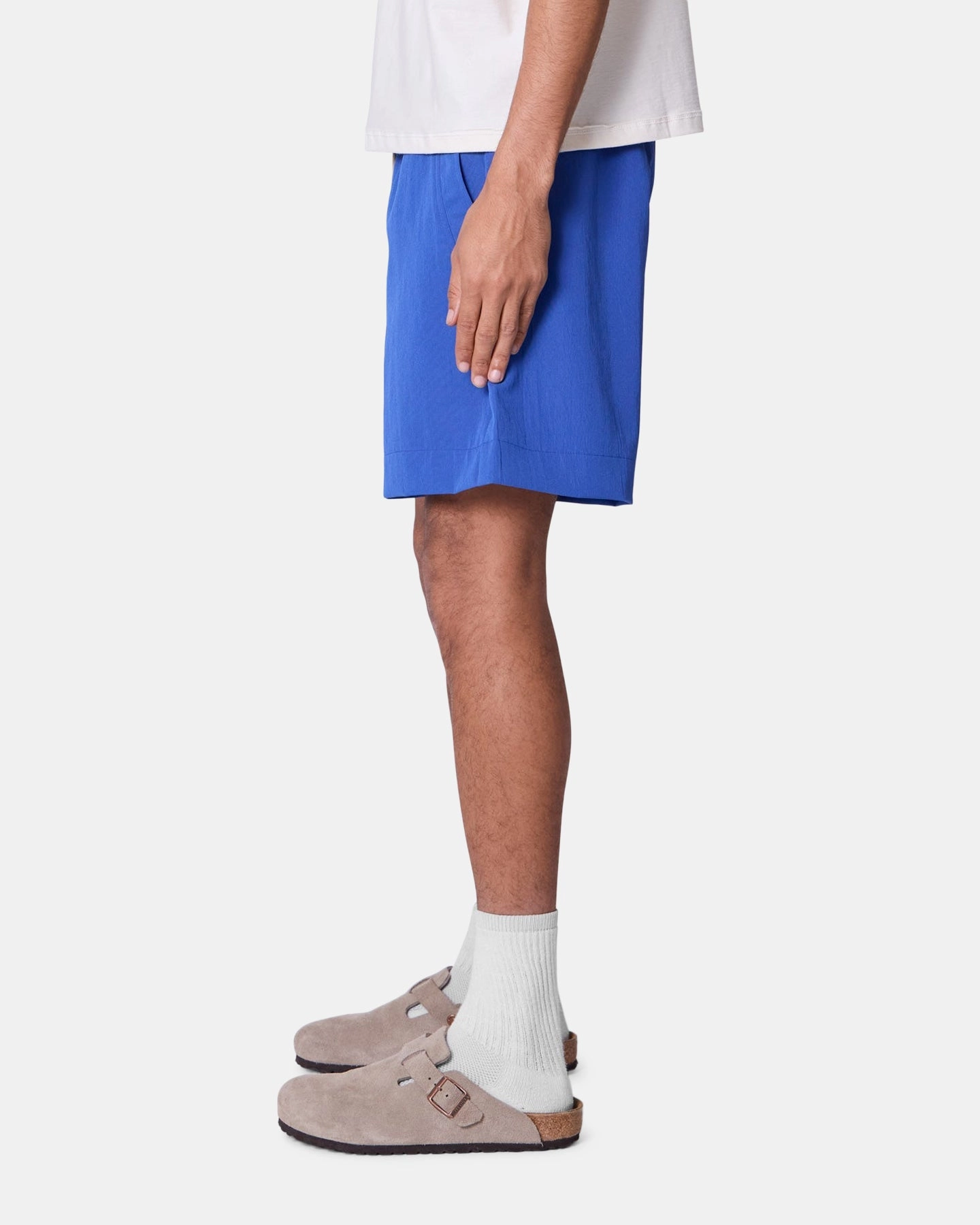 Mood Casual Multi Panel Cut MNML Weimar Shorts Blue