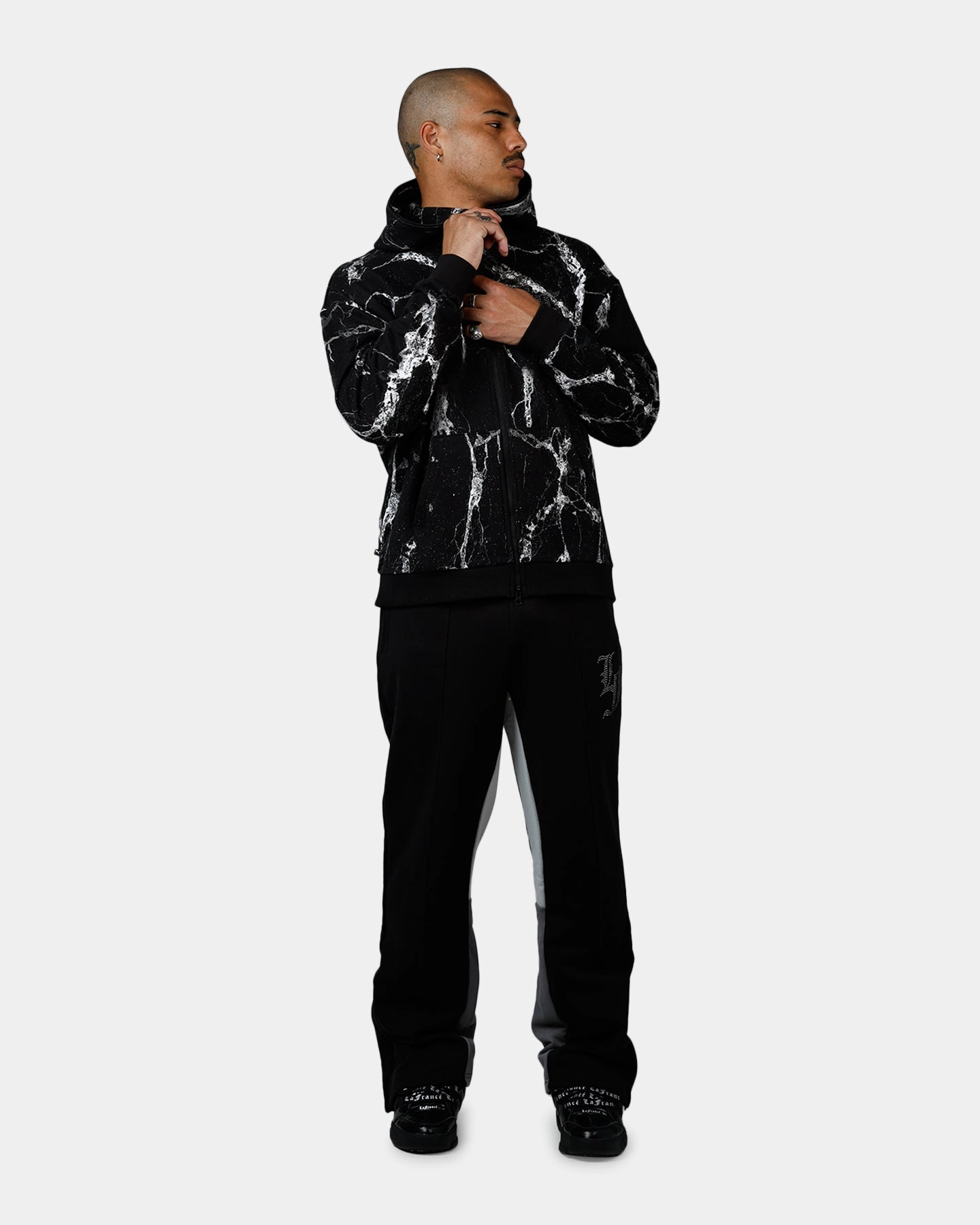 Puma x Lamelo Ball LaFranc?? Written In Chrome Hoodie Black Oppose