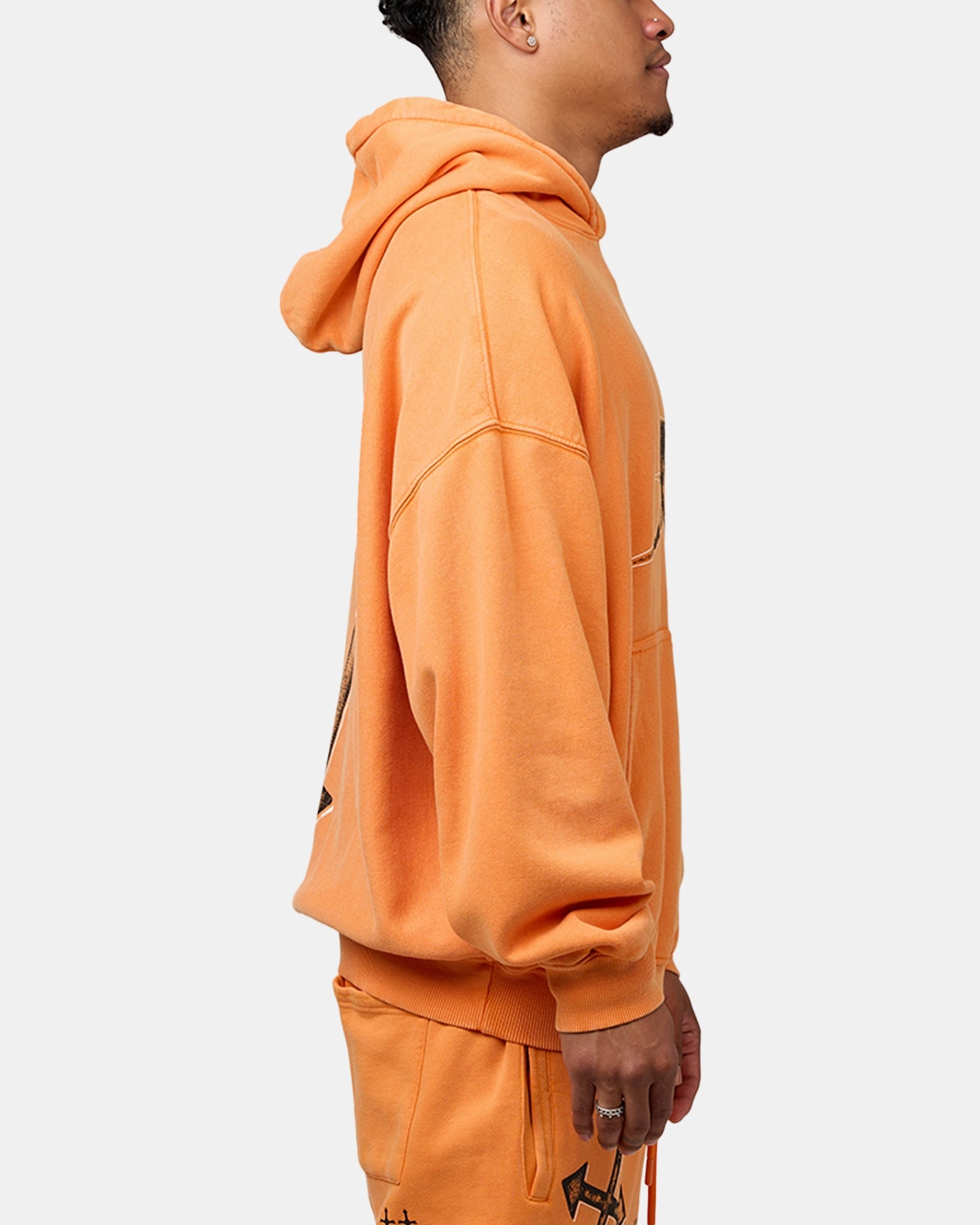 Saint Morta SSIX Vintage Hoodie Vintage Orange Rugged Outer Shell