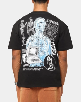 Goat Crew AI T-Shirt Black Trendy Basics Printed design