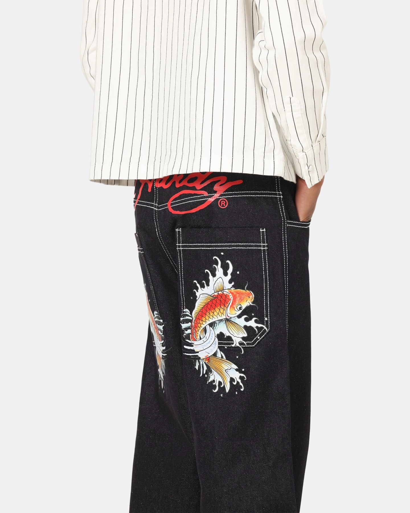 Ed Hardy Koi Jeans Indigo Casual Movement
