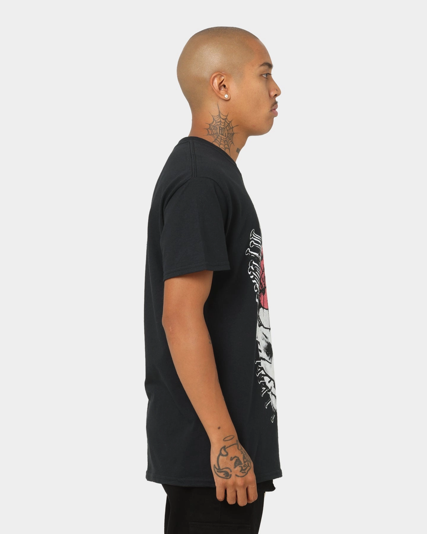 Simple Chic Basic Wardrobe Piece Rodman Brand Pinhead Vintage T-Shirt Black