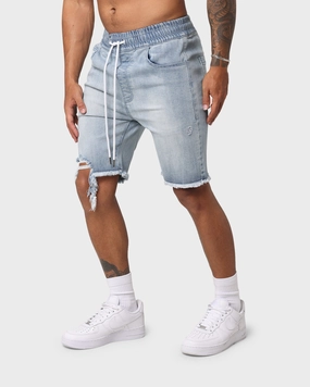 EN ES Infantry Shorts Washed Blue Durable Quality