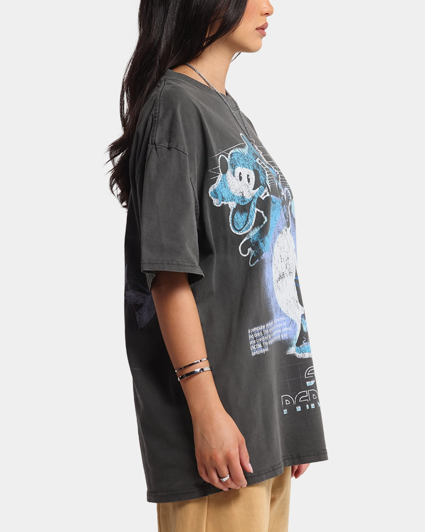Goat Crew Disney Kingdom Hearts Space Paranoids Heavy T-Shirt Black Wash Comfort Wearable