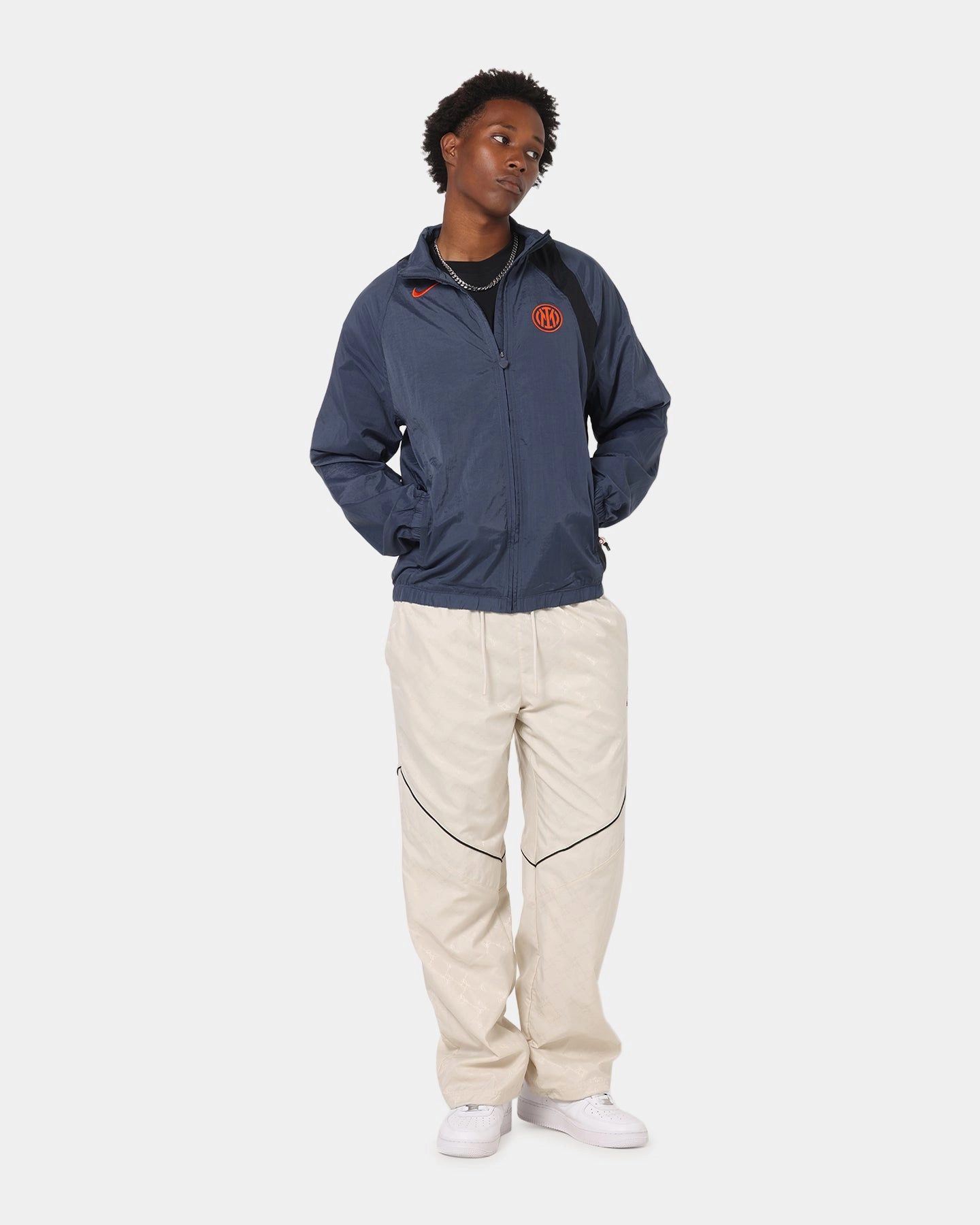 Nike Inter Milan Total 90 Track Jacket Thunder Blue QuickAccessPockets